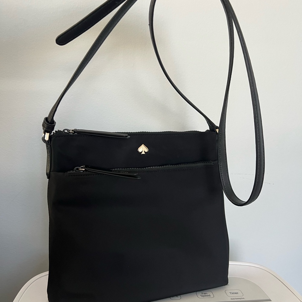 kate spade Black Nylon Crossbody
